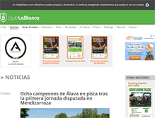 Tablet Screenshot of clublablanca.com